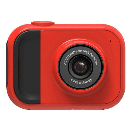 Puzzle Children Exercise Digital Camera with Built-in Memory, 120 Degree Wide Angle Lens(Red)-garmade.com