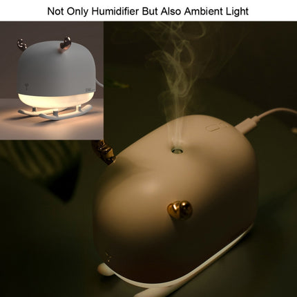 SOTHING DSHJ-H-009 260ML Deer Air Humidifier USB Home Atmosphere Night Light Air Purifier(White)-garmade.com