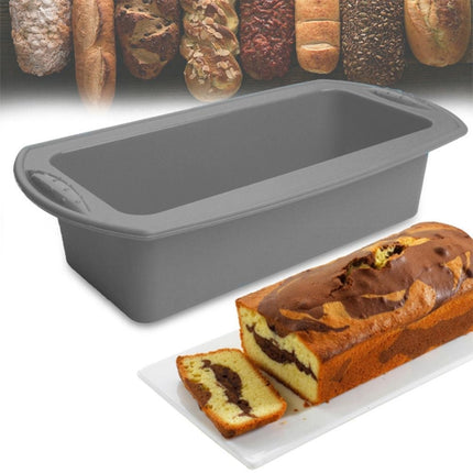 Rectangular Silicone Mold Chocolate Cake Decoration Accessories Baking Tools(Gray)-garmade.com