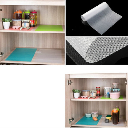 4 PCS / Set Environmentally Friendly Waterproof Washable Antibacterial Antifouling Refrigerator Mat, Color:Green-garmade.com