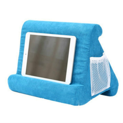 Laptop Holder Tablet Pillow Multifunction Laptop Cooling Pad Rest Cushion(Lake Blue)-garmade.com