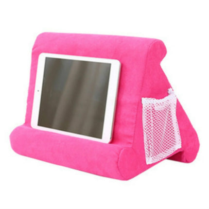 Laptop Holder Tablet Pillow Multifunction Laptop Cooling Pad Rest Cushion(Rose Red)-garmade.com