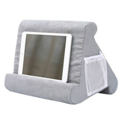 Laptop Holder Tablet Pillow Multifunction Laptop Cooling Pad Rest Cushion(Grey)-garmade.com