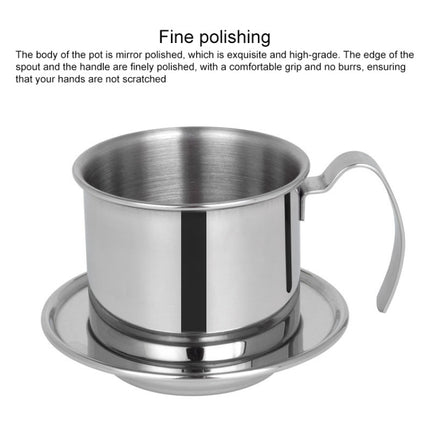 Stainless Steel Filter-free Paper Coffee Filter Pot-garmade.com