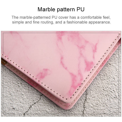 A5 Marble Texture Retro Password Lock Notebook Multifunctional Student Handbook Notepad(Pink)-garmade.com