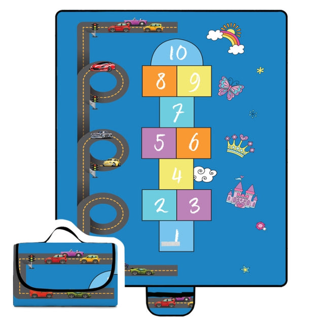 Y003 Outdoor Portable Oxford Cloth Picnic Mat Waterproof Moisture-proof Picnic Cloth(2x2m)-garmade.com