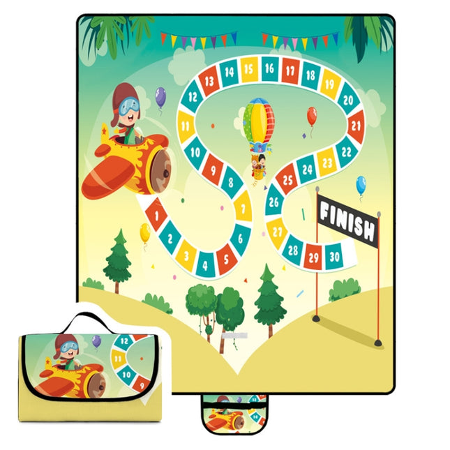 Y020 Moisture-proof Outdoor Grass Mat Thickened Waterproof Picnic Mat(2x2m)-garmade.com