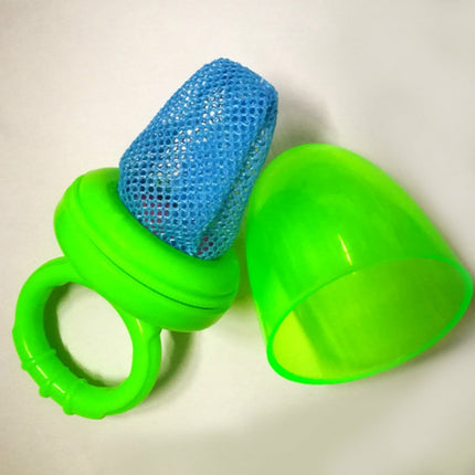 Baby Bite Le Net Pocket Fruits and Vegetables Pacifier Baby Soothers Safe Chew Feeder(Green)-garmade.com