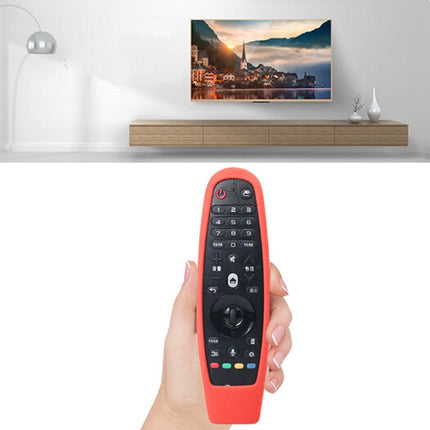 Suitable for LG Smart TV Remote Control Protective Case AN-MR600 AN-MR650a Dynamic Remote Control Silicone Case(Blue)-garmade.com