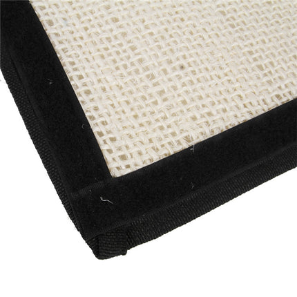 Natural sisal pet cat scratch board cat scratch pad sofa protector(Beige With Nails)-garmade.com