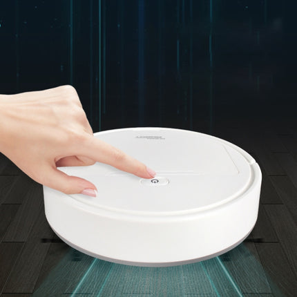 Multifunctional Smart Vacuum Cleaner Robot Automatic 3-In-1 Recharge Dry Wet Sweeping Vacuum Cleaner(White)-garmade.com