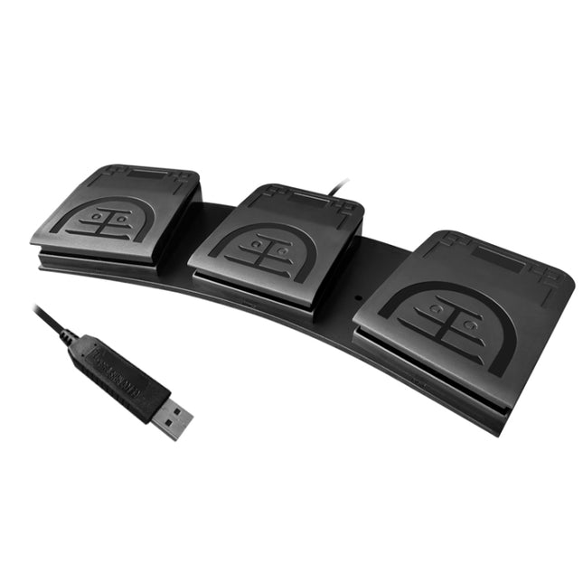 FS2020U CF Foot Switch Foot Pedal Keyboard Control Mouse Game Combo Pedal(Photoelectric Mute)-garmade.com