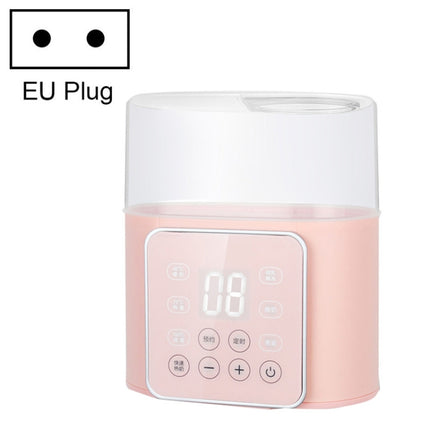 N20 2 In 1 Double Bottle Warmer Sterilization Machine, Plug Specifications: EU Plug(Pink)-garmade.com