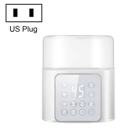 N20 2 In 1 Double Bottle Warmer Sterilization Machine, Plug Specifications: US Plug(White)-garmade.com