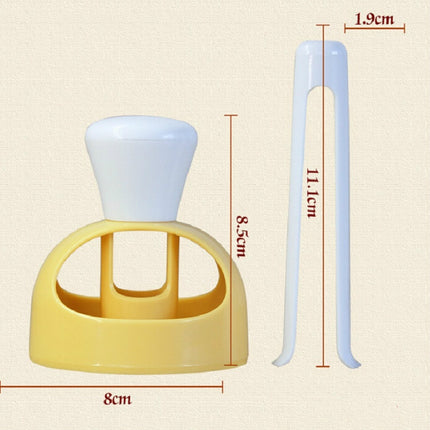 DIY Donut Mold Fondant Cake Plastic Kitchen Snack Tool-garmade.com