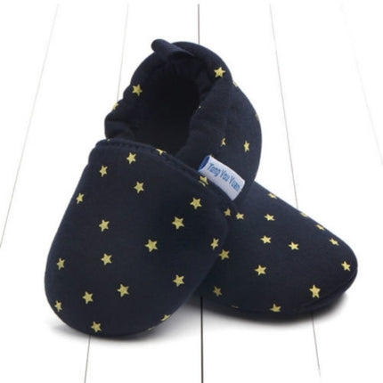 Newborn Crib Shoes Soft Sole Non-slip Cute Animal Baby Toddler Shoes, Size:Inner Length 11cm(Dark Blue)-garmade.com