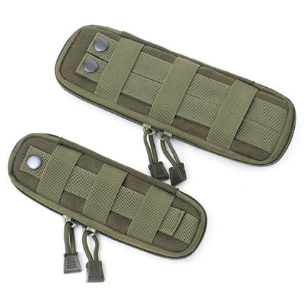 Outdoor Bag EDC Accessories Hiking Camping Pocket Waist Bag, Size:S(Tan)-garmade.com
