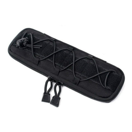 Outdoor Bag EDC Accessories Hiking Camping Pocket Waist Bag, Size:L(Black)-garmade.com