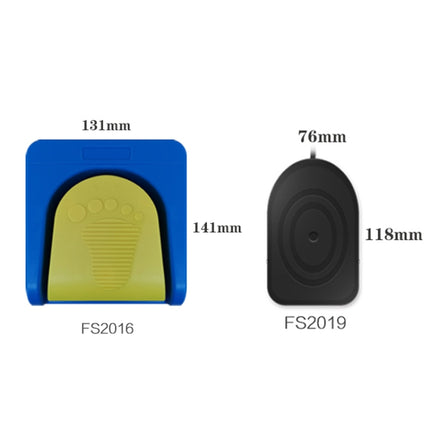Pcsensor USB Foot Pedal Control Switch Keyboard Adapter For Computer, Model:FS2019-garmade.com