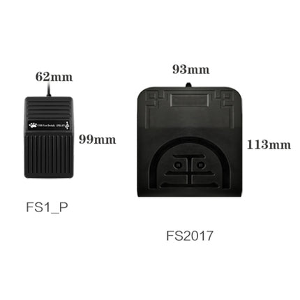 FS2017 Pcsensor USB Foot Pedal Control Switch Keyboard Adapter For Computer(Mute)-garmade.com