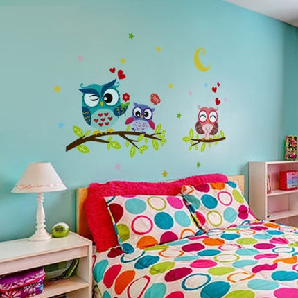 2 PCS Children Room Kindergarten Bedroom Bedside Decoration Sticker, Size:64x43cm-garmade.com