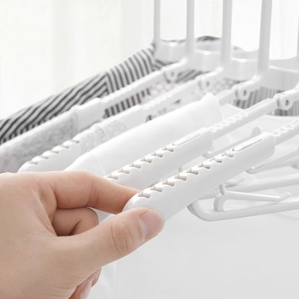 Creative Multi-layer Folding Hangers Multipurpose Clothes Hat Pants Save Space Storage Rack Wardrobe Storage Organization(Light Grey)-garmade.com