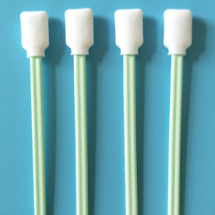 100 Sticks Inkjet Sponge Flat Head Cleaning Wipe Industrial Rod, Size:13cm(5 inch Wide Sponge Head)-garmade.com