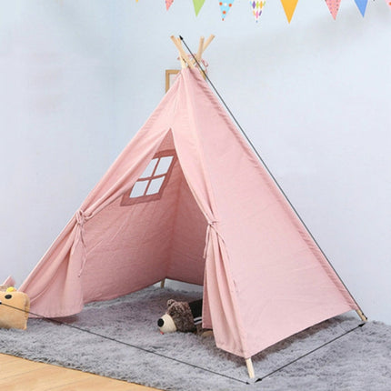 Children's Room Princess Tent Indoor Play House Folding Tent Toy, Size:1.35m(Pink)-garmade.com
