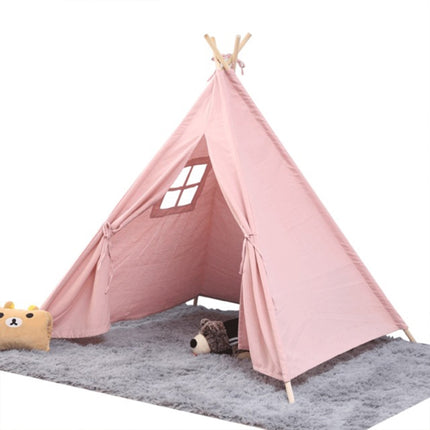 Children's Room Princess Tent Indoor Play House Folding Tent Toy, Size:1.35m(Pink)-garmade.com