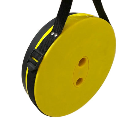 Outdoor Portable Folding Telescopic Plastic Stool Camping Fishing Garden Stool(Yellow)-garmade.com