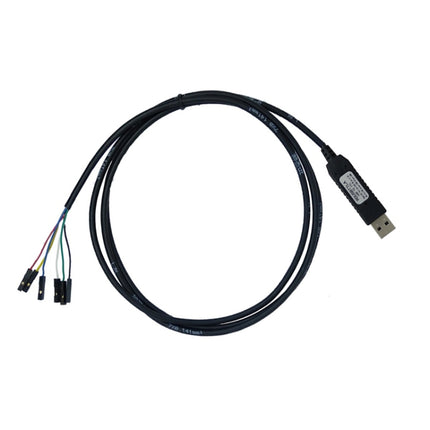Pcsensor USB to TTL Level Serial Cable Short Circuit Proof With Indicator Light(Black)-garmade.com