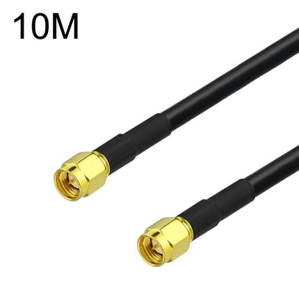 SMA Male To SMA Male RG58 Coaxial Adapter Cable, Cable Length:10m-garmade.com