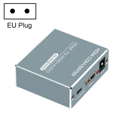 FJGEAR FJ-HDV01 HDMI HD 4K 30HZ Fiber Audio Separator, Plug Type:EU Plug-garmade.com
