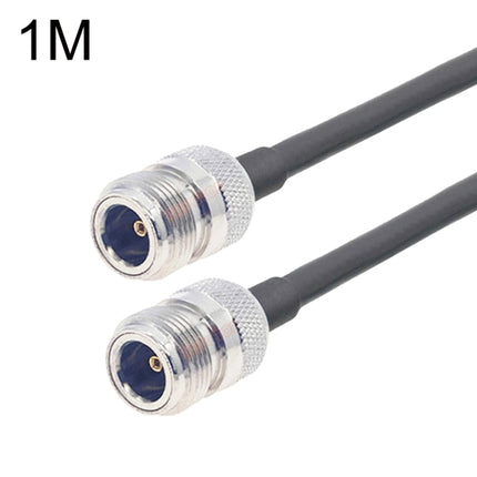 N Female To N Female RG58 Coaxial Adapter Cable, Cable Length:1m-garmade.com