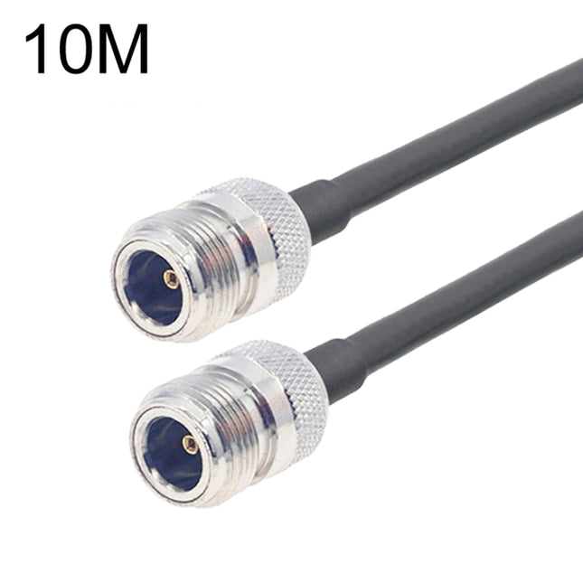 N Female To N Female RG58 Coaxial Adapter Cable, Cable Length:10m-garmade.com
