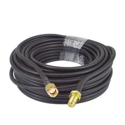 SMA Male To RP-SMA Female RG58 Coaxial Adapter Cable, Cable Length:0.5m-garmade.com
