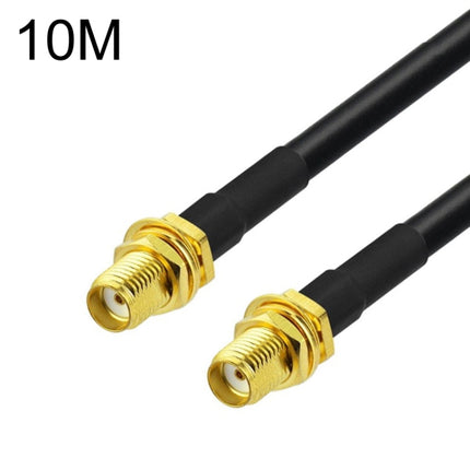 SMA Female To SMA Female RG58 Coaxial Adapter Cable, Cable Length:10m-garmade.com