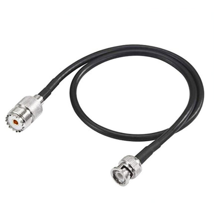 BNC Male To UHF Female RG58 Coaxial Adapter Cable, Cable Length:1m-garmade.com