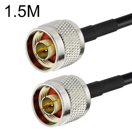 N Male To N Male RG58 Coaxial Adapter Cable, Cable Length:1.5m-garmade.com