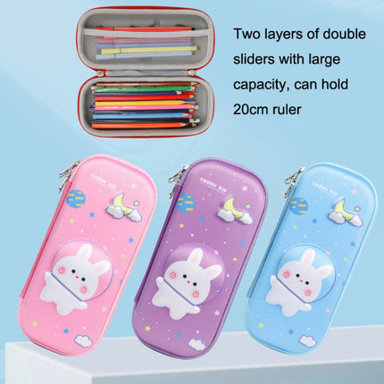 S-888 Elementary School Cartoon EVA Pencil Case Anti-fall 3D Stationery Box Color Random Delivery, Style:Rabbit-garmade.com