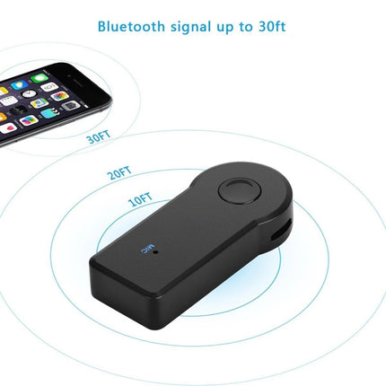 2 in 1 3.5mm AUX Metal Adapter + USB Car Bluetooth 4.1 Wireless Bluetooth Receiver Audio Receiver Converter-garmade.com