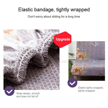 All-inclusive Cover Non-slip Armrestless Folding Sofa Bed Cover, Size:L(Happy Kingdom)-garmade.com
