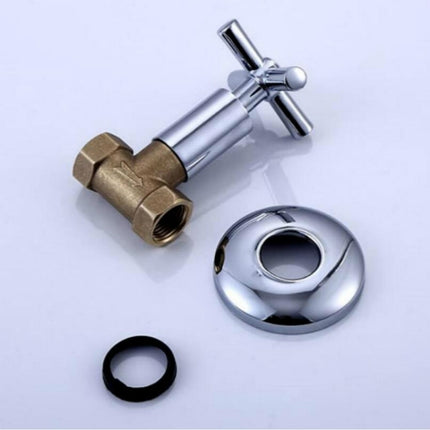 Tap Water Switching Valve Water Pipe Main Gate 4 Points Inner Wire Tooth Copper Submerged Valve(72-0001)-garmade.com
