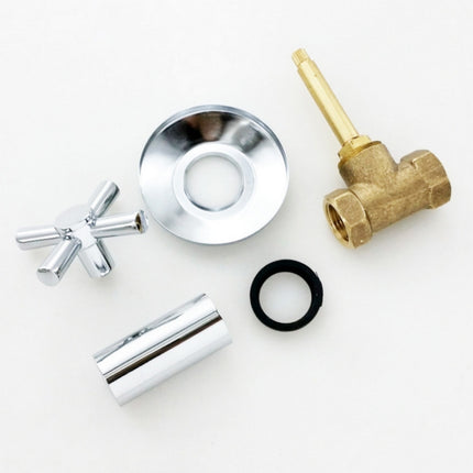 Tap Water Switching Valve Water Pipe Main Gate 4 Points Inner Wire Tooth Copper Submerged Valve(72-0004)-garmade.com