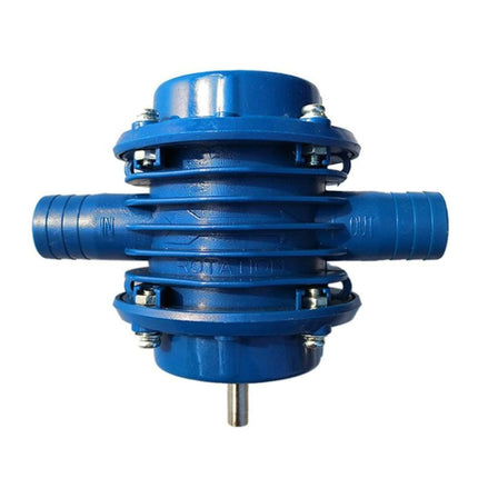 J137 Household Small Self-priming Centrifugal Pump Electric Drill Water Pump(Blue)-garmade.com
