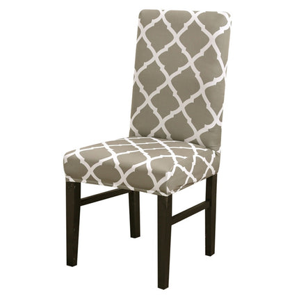 Universal Simple Stretch Chair Cover(Grey Green)-garmade.com