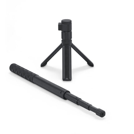 Bullet Time Rotary Handle Panoramic Camera Selfie Extension Rod Tripod Integrated for GoPro HERO10 Black / HERO9 Black / HERO8 Black /7 /6 /5 /5 Session /4 Session /4 /3+ /3 /2 /1, Xiaoyi and Other Action Cameras(Black)-garmade.com