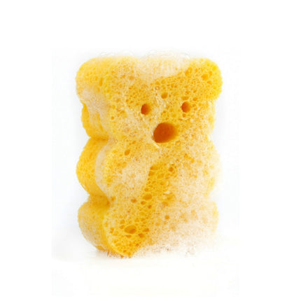 Baby Newborn Child Bath Artifact Sponge(Wooden Bear)-garmade.com