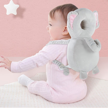 Infant Baby Learning to Walk Sitting Fall Protection Head Cotton Core Pillow Protector Safety Care, Size:Conventional(Butterfly Mesh)-garmade.com