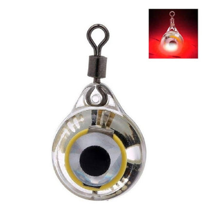 LED Lure Fish Lamp Fisheye Underwater Fish Lamp(Red)-garmade.com